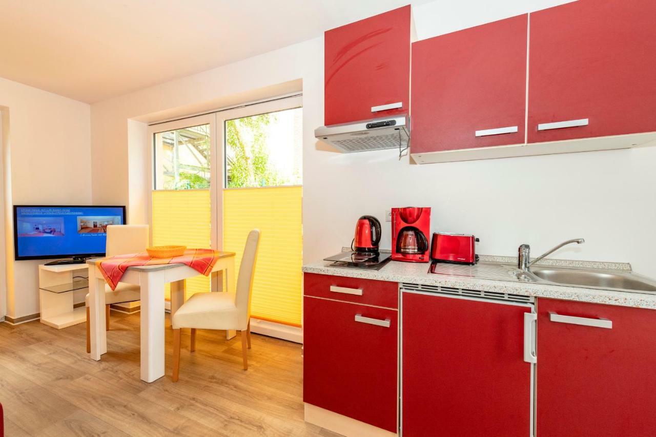 Villa Mia Nr 1 Mit Terrasse Eg 1 Raum Wohnung Goehren  Zewnętrze zdjęcie